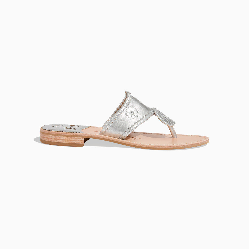 Jack Rogers Signature Jacks Flat Sandal | Patent Leather