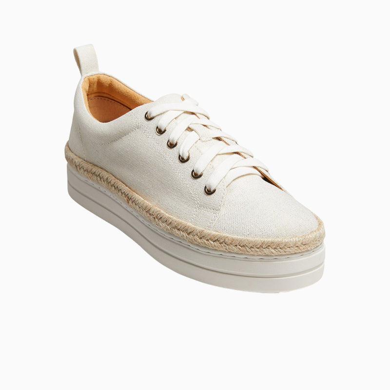 Mia Canvas Low Top Platform Sneaker