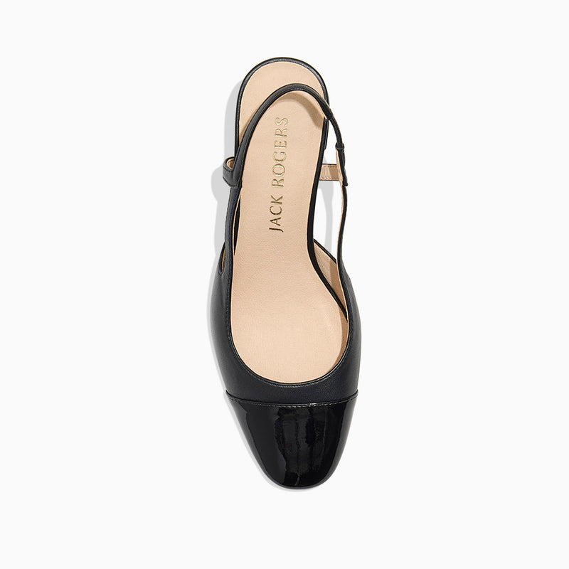 Summer Cap Toe Slingback Heel