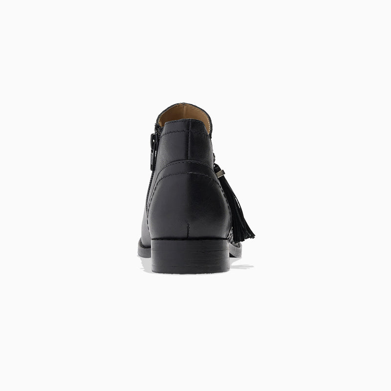 Claire Girls Tassel Leather Bootie