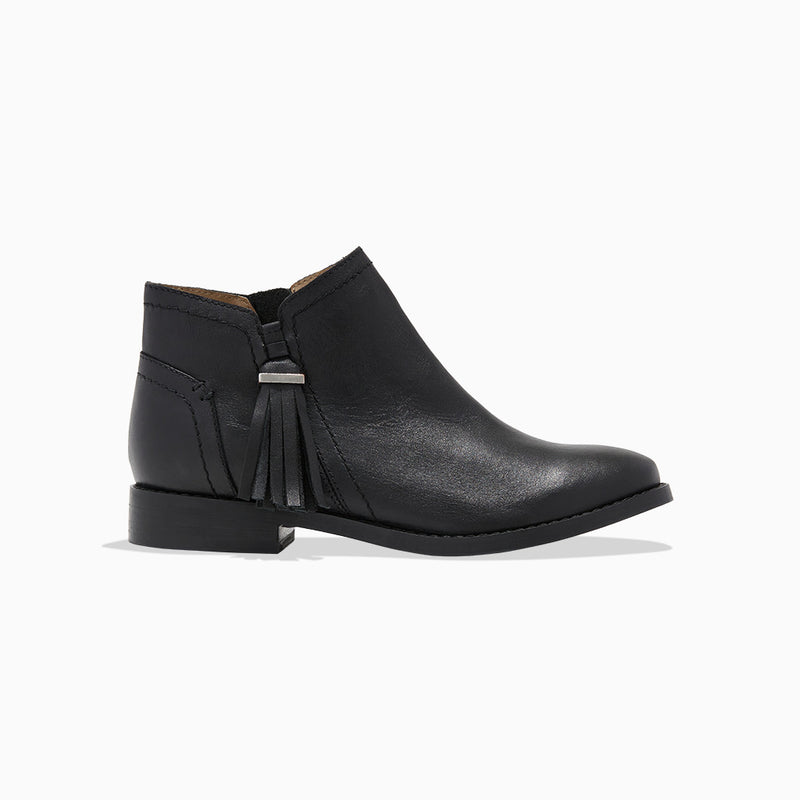 Claire Girls Tassel Leather Bootie
