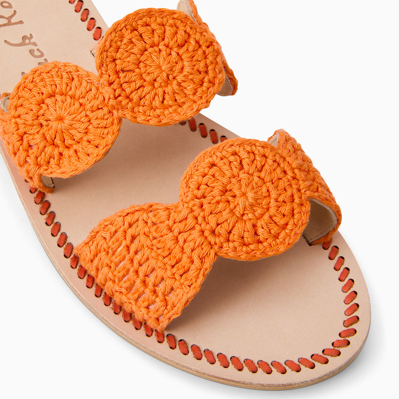 Laurin Crochet Flat Sandal