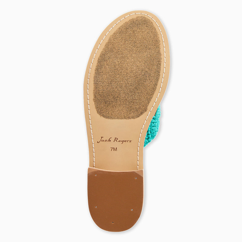Laurin Crochet Flat Sandal
