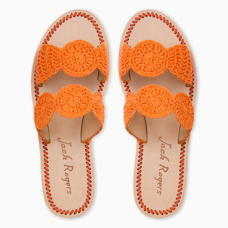 Laurin Crochet Flat Sandal
