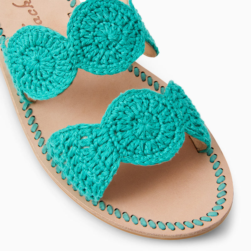 Laurin Crochet Flat Sandal