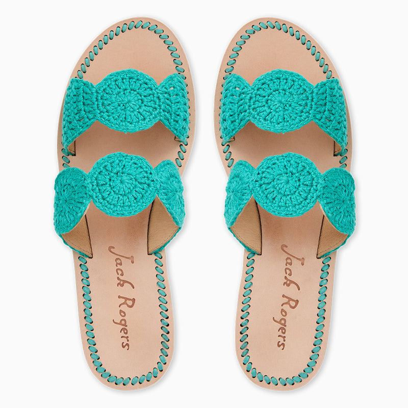 Laurin Crochet Flat Sandal