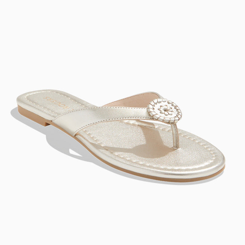 Roxy Leather Flip Flop