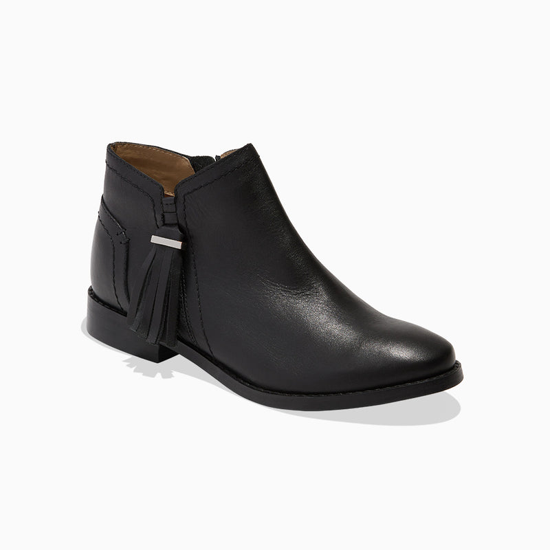 Claire Girls Tassel Leather Bootie
