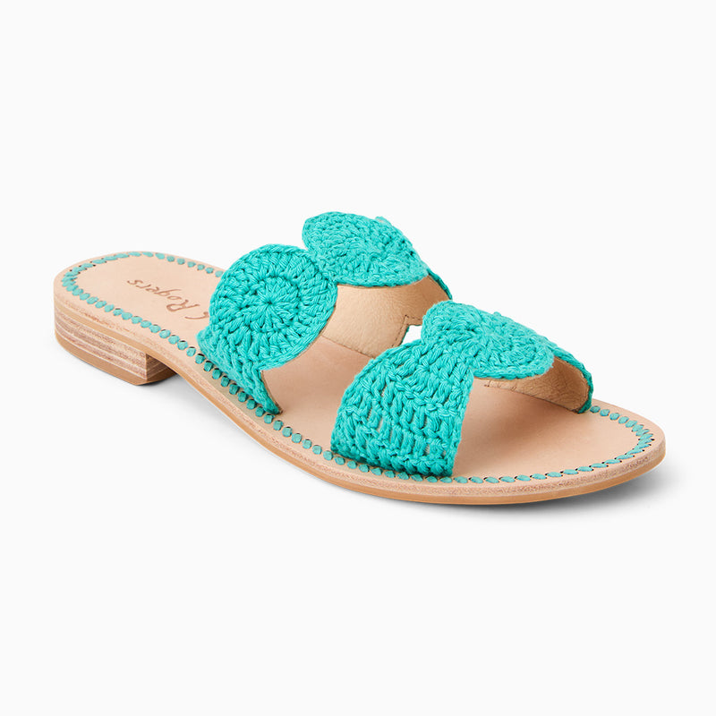 Laurin Crochet Flat Sandal