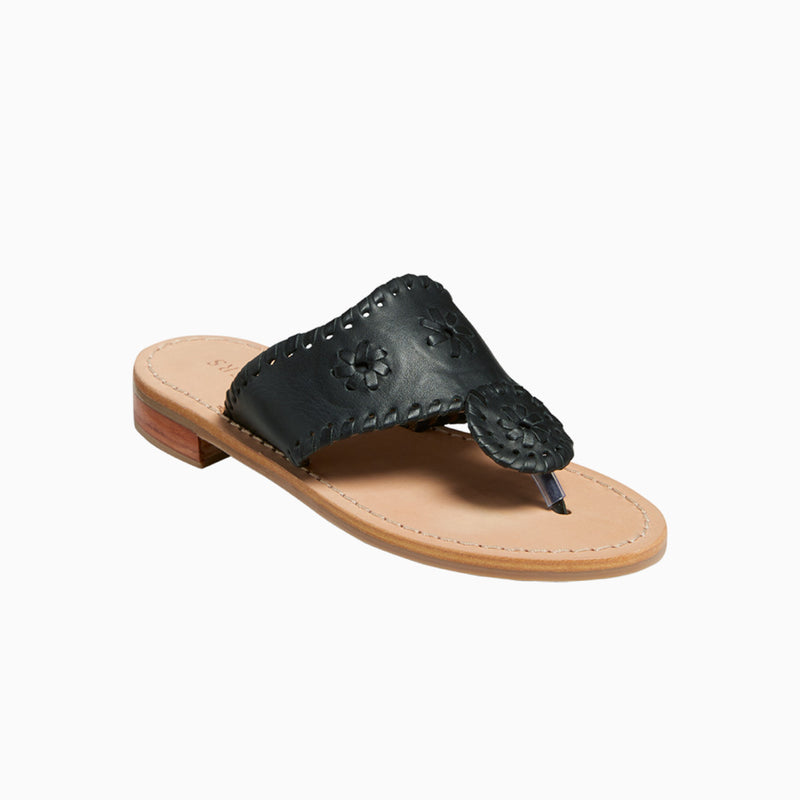 Girls Jacks Leather Flat Sandal