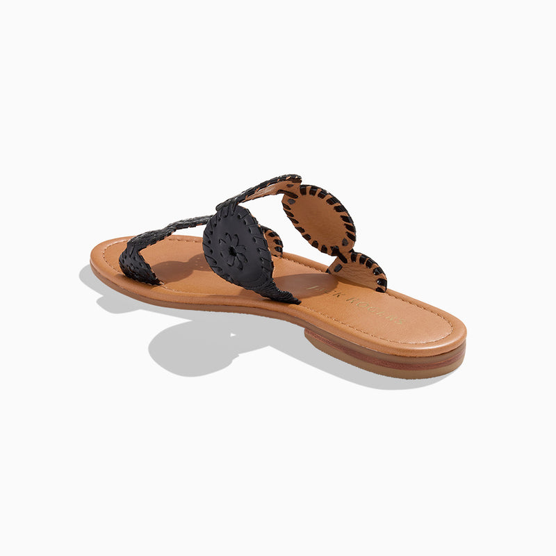 Lauren II Leather Slide Sandal