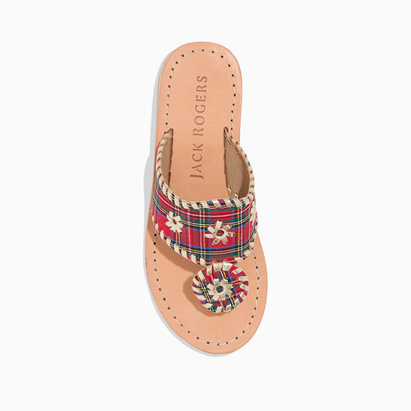 Girls Jacks Leather Flat Sandal