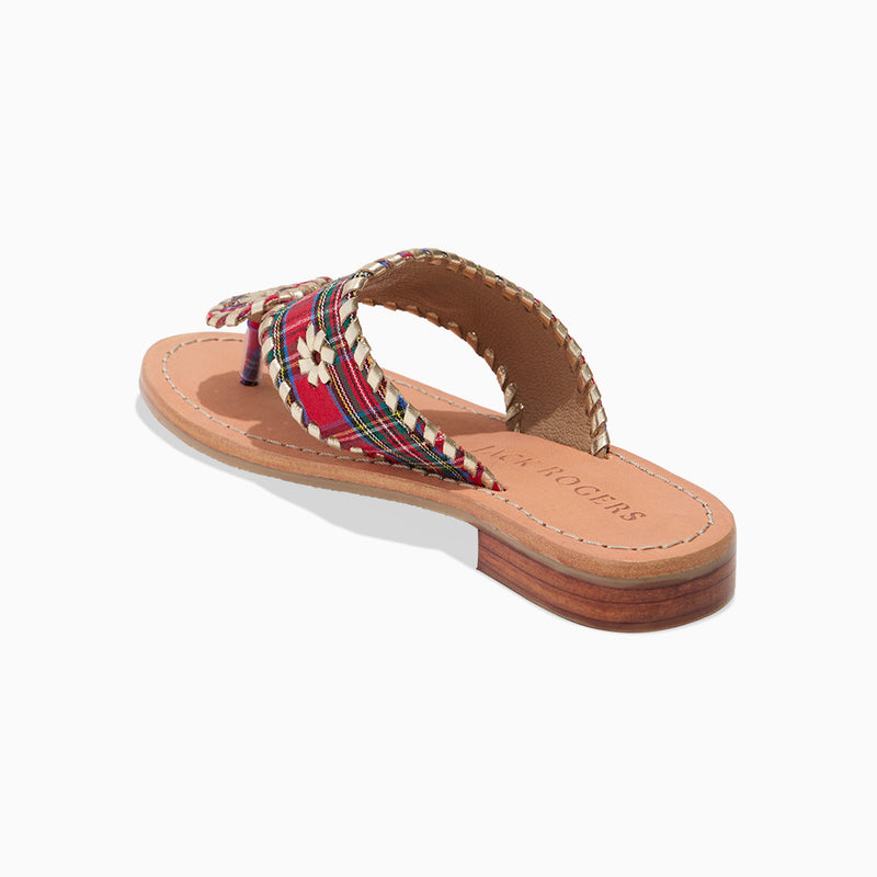 Girls Jacks Leather Flat Sandal