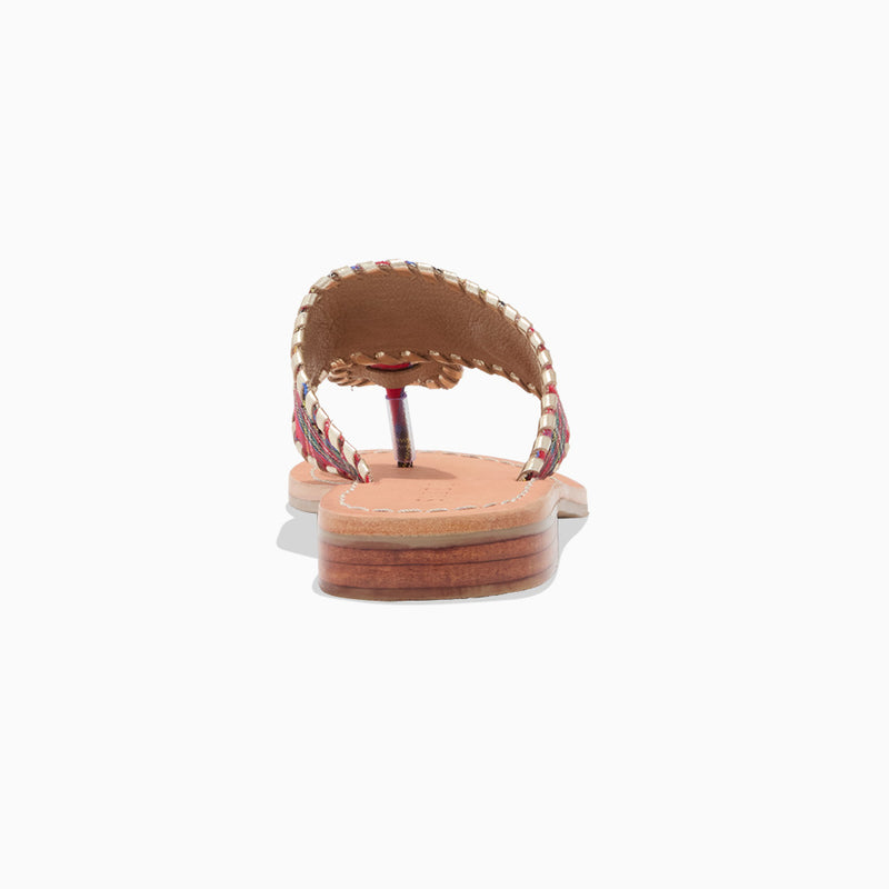 Girls Jacks Leather Flat Sandal