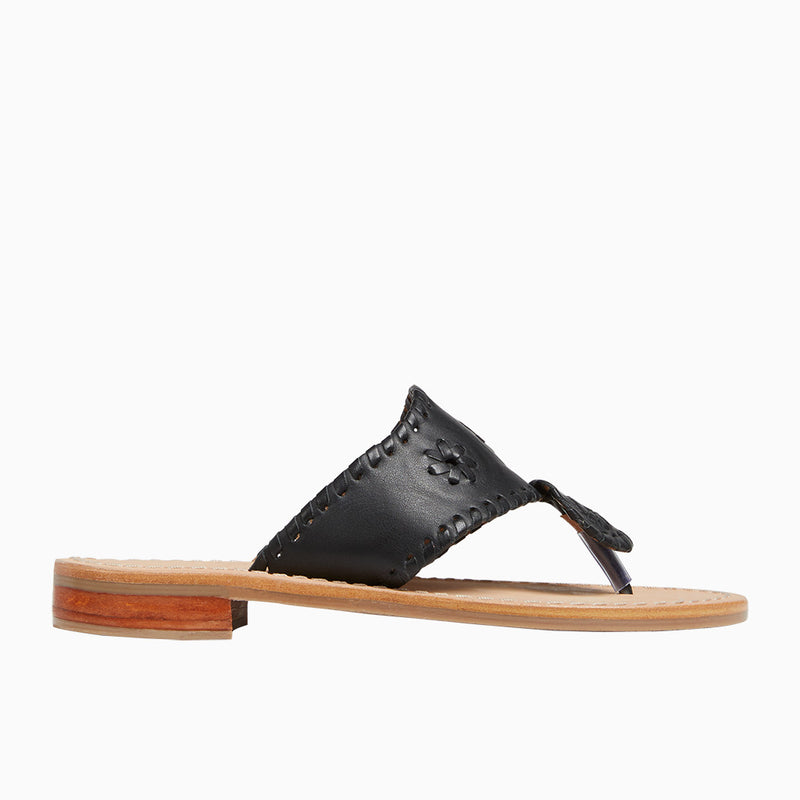 Girls Jacks Leather Flat Sandal