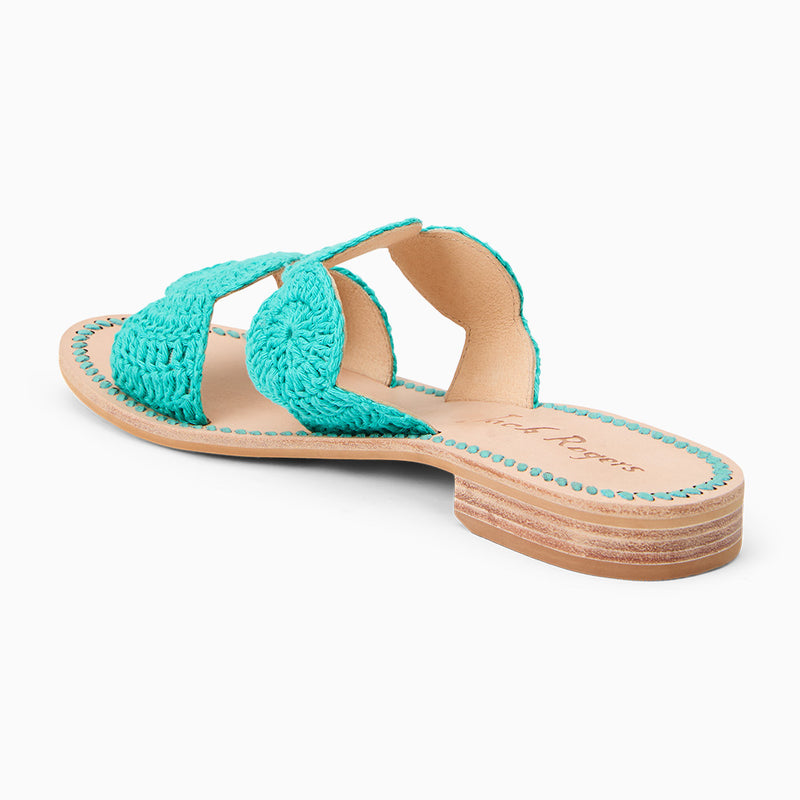 Laurin Crochet Flat Sandal