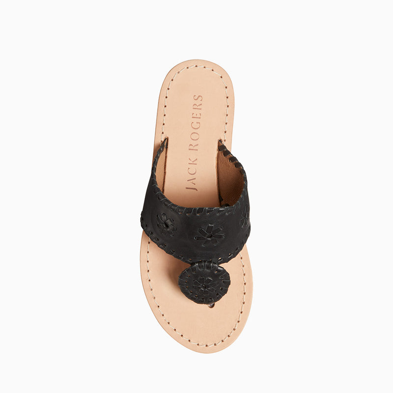 Girls Jacks Leather Flat Sandal