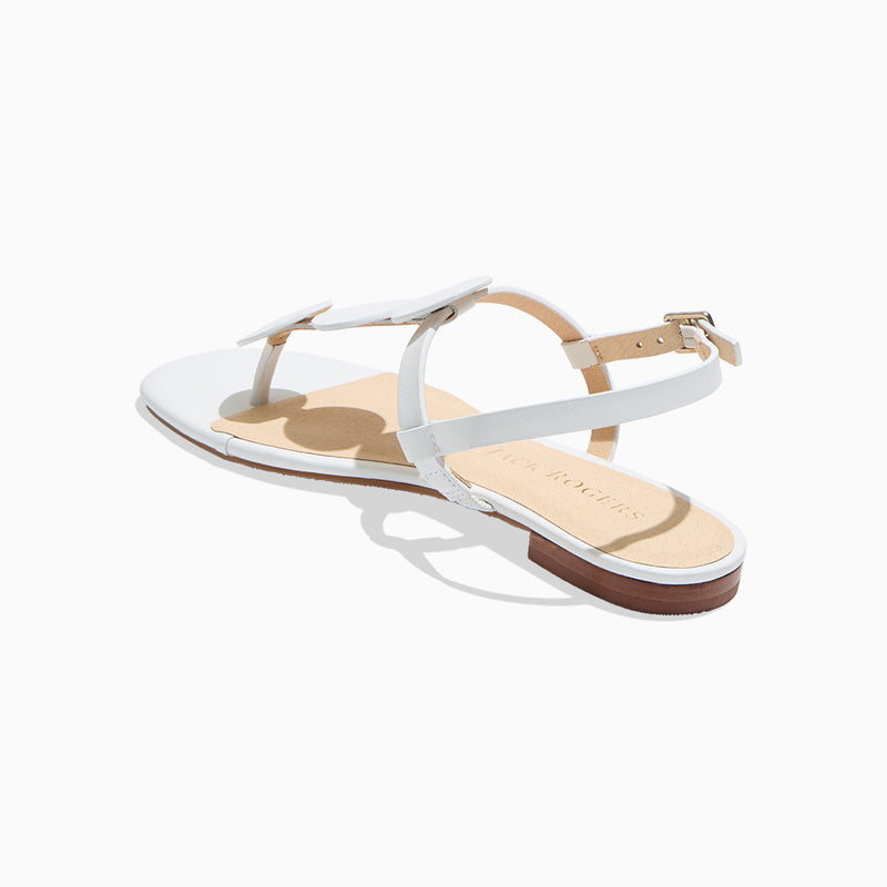 Worth Leather Flat Sandal