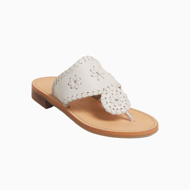 Girls Jacks Leather Flat Sandal
