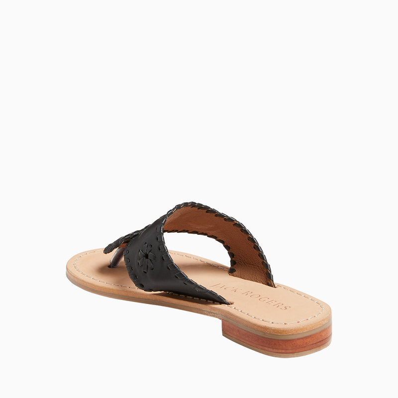 Girls Jacks Leather Flat Sandal