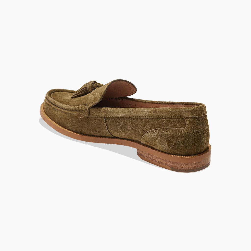 Hunley Tassel Loafer - Moss – Jack Rogers USA