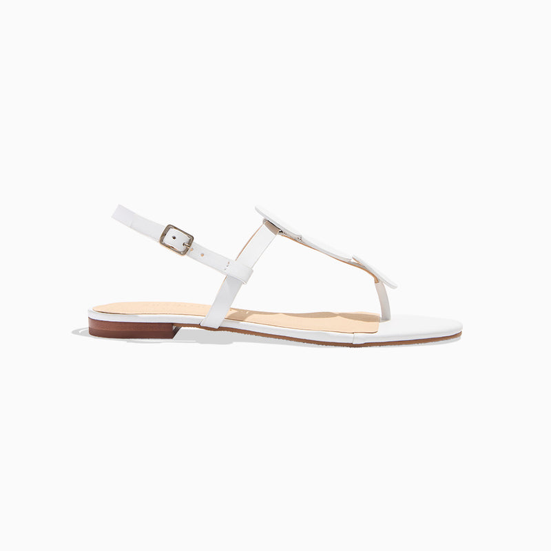 Worth Leather Flat Sandal