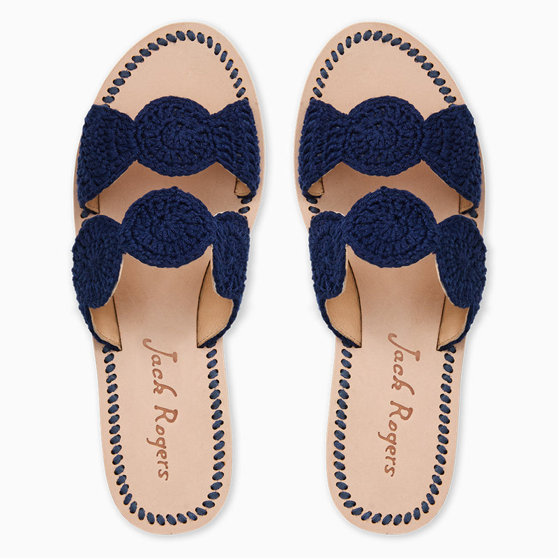 Laurin Crochet Flat Sandal