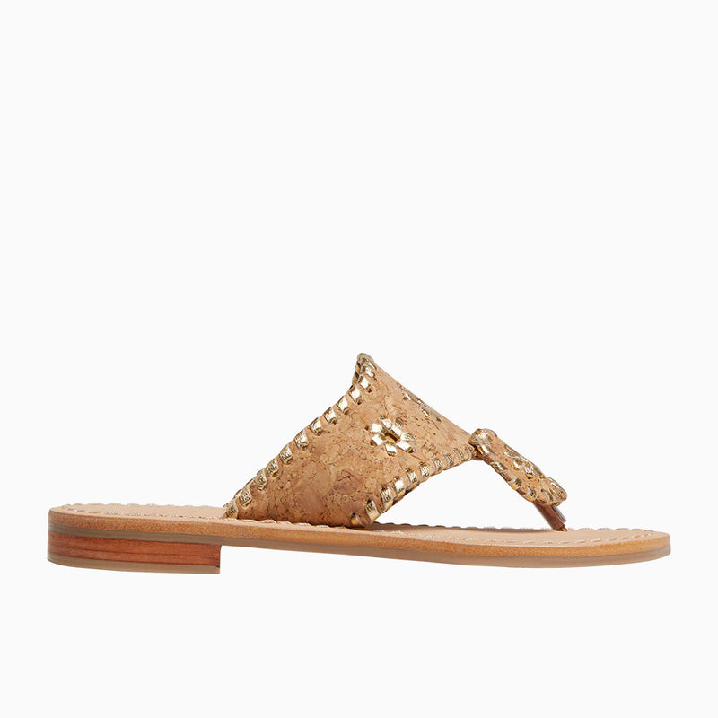 Girls Jacks Leather Flat Sandal
