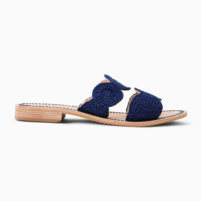 Laurin Crochet Flat Sandal