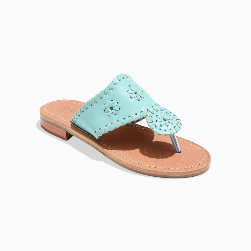 Girls Jacks Leather Flat Sandal