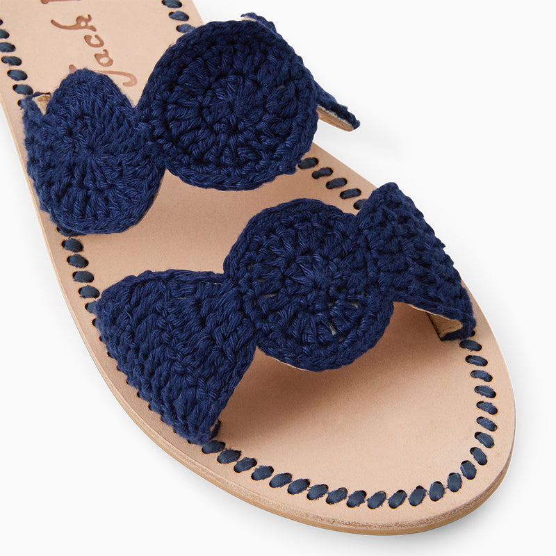 Laurin Crochet Flat Sandal