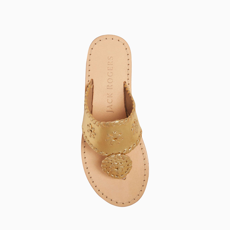 Girls Jacks Leather Flat Sandal