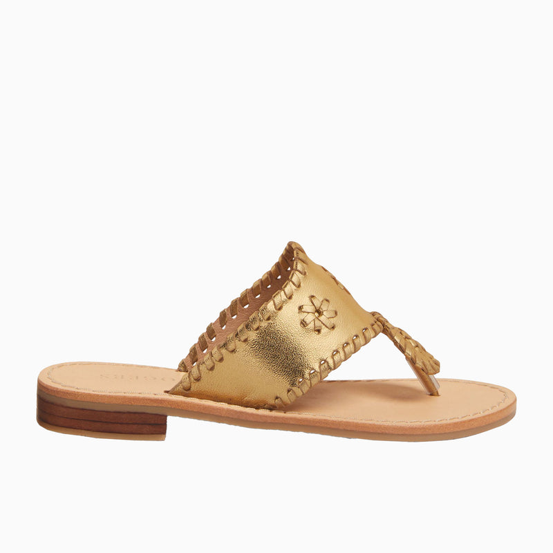 Girls Jacks Leather Flat Sandal