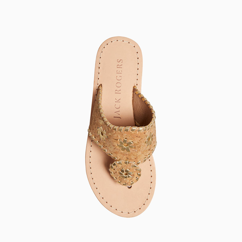 Girls Jacks Leather Flat Sandal
