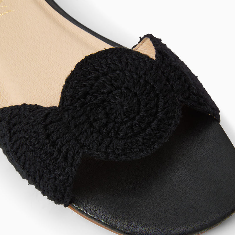 Laurin Crochet Ankle Strap Sandal