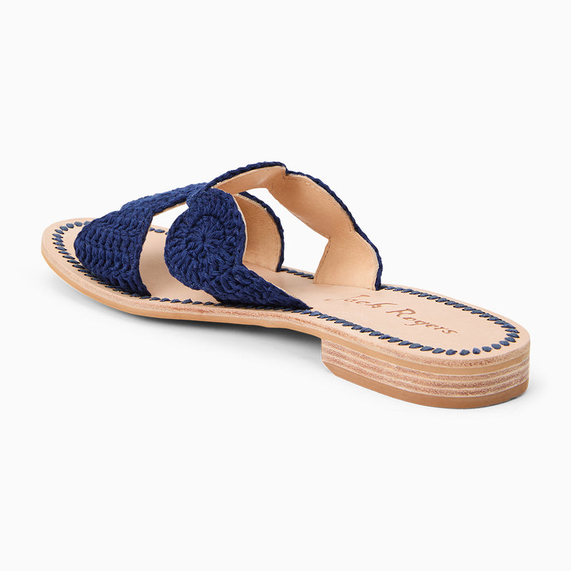 Laurin Crochet Flat Sandal