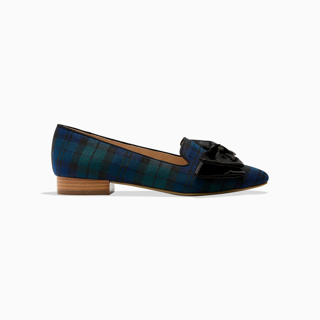 Top bow detail loafers Shop