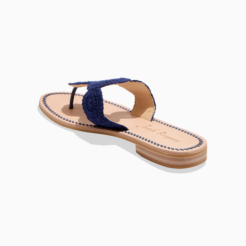 Jacks Crochet Flat Sandal
