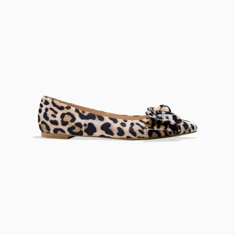 Debra Fabric Bow Ballet Flat