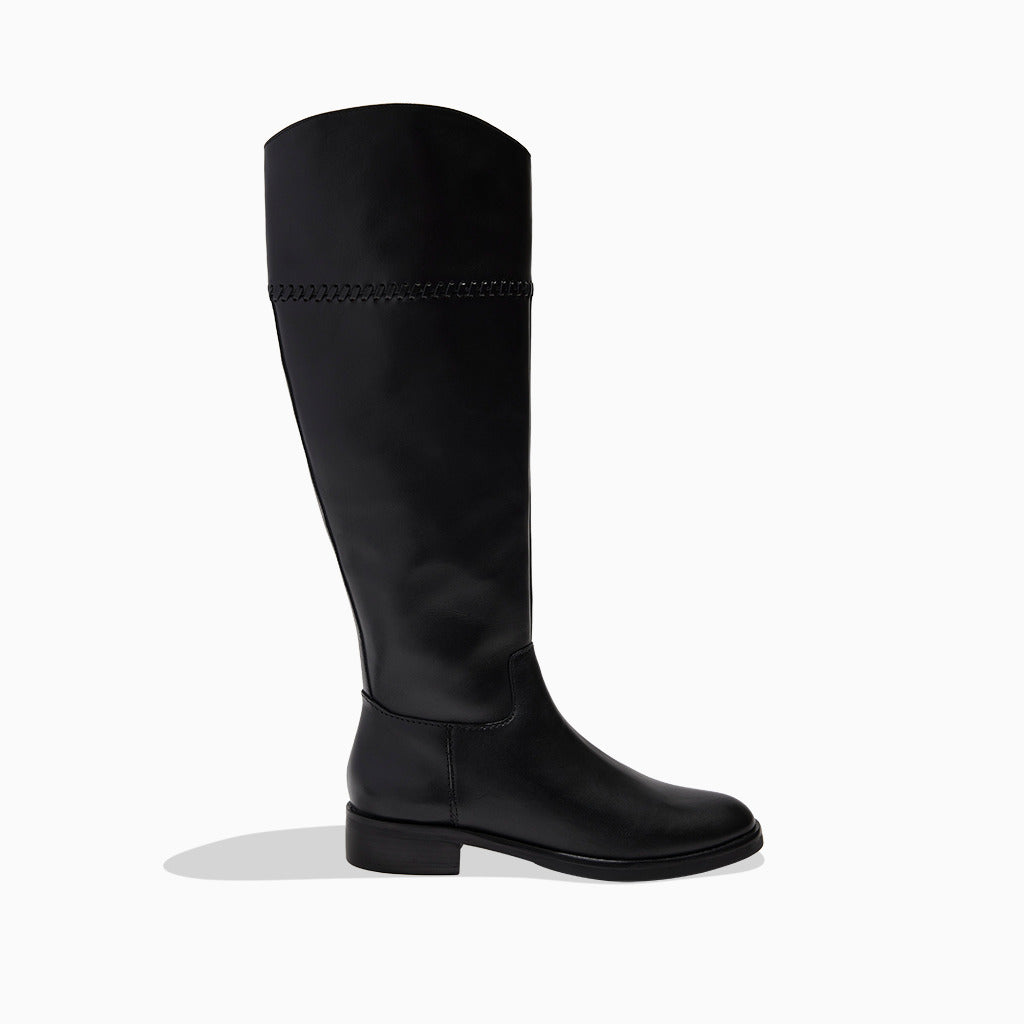 journal knee high boot