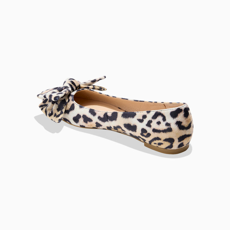 Debra Fabric Bow Ballet Flat