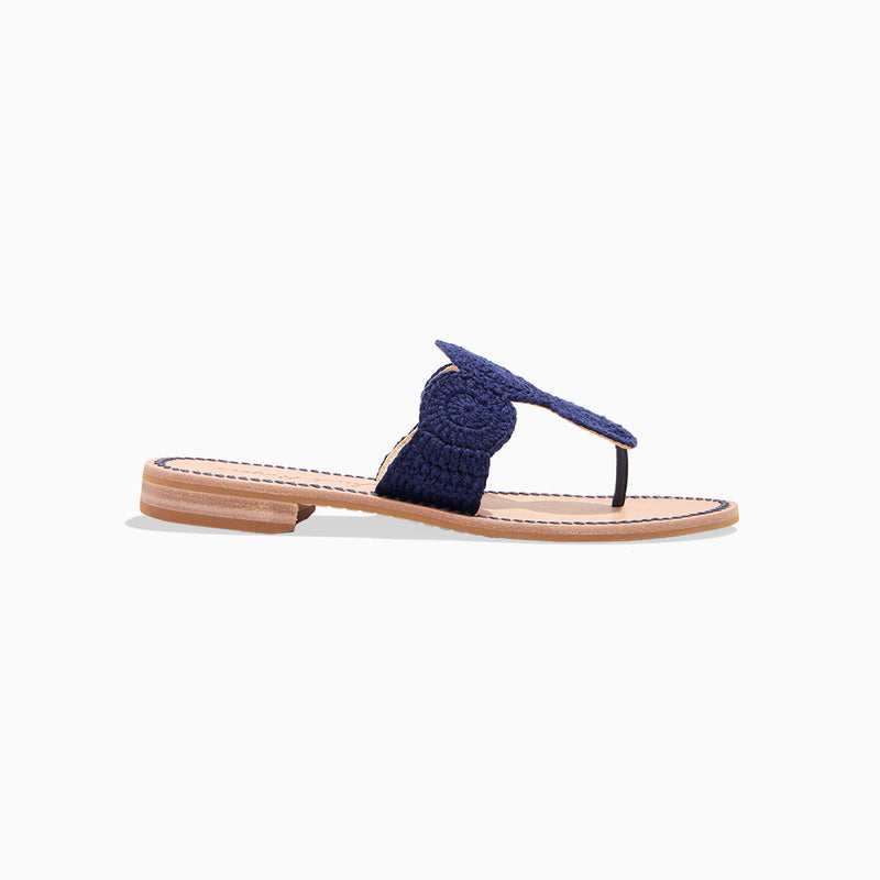 Jacks Crochet Flat Sandal