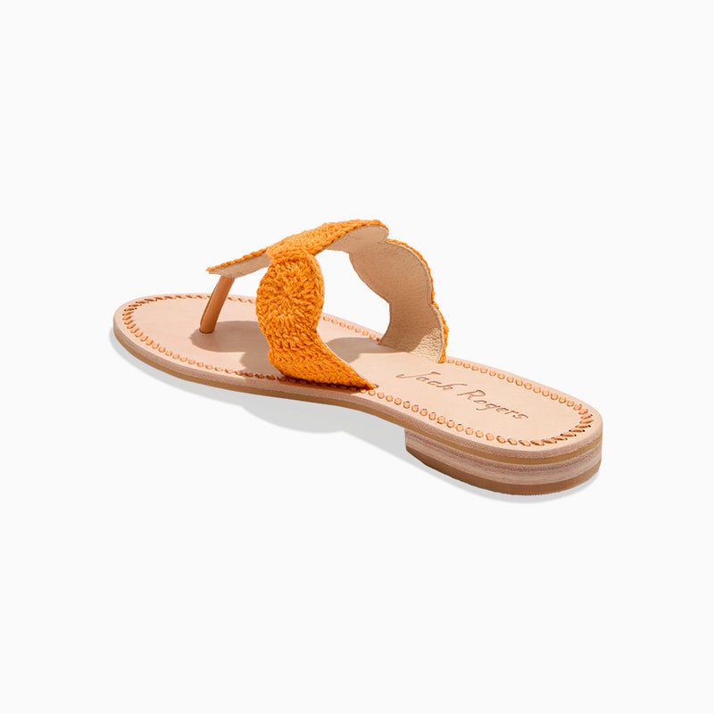 Jacks Crochet Flat Sandal