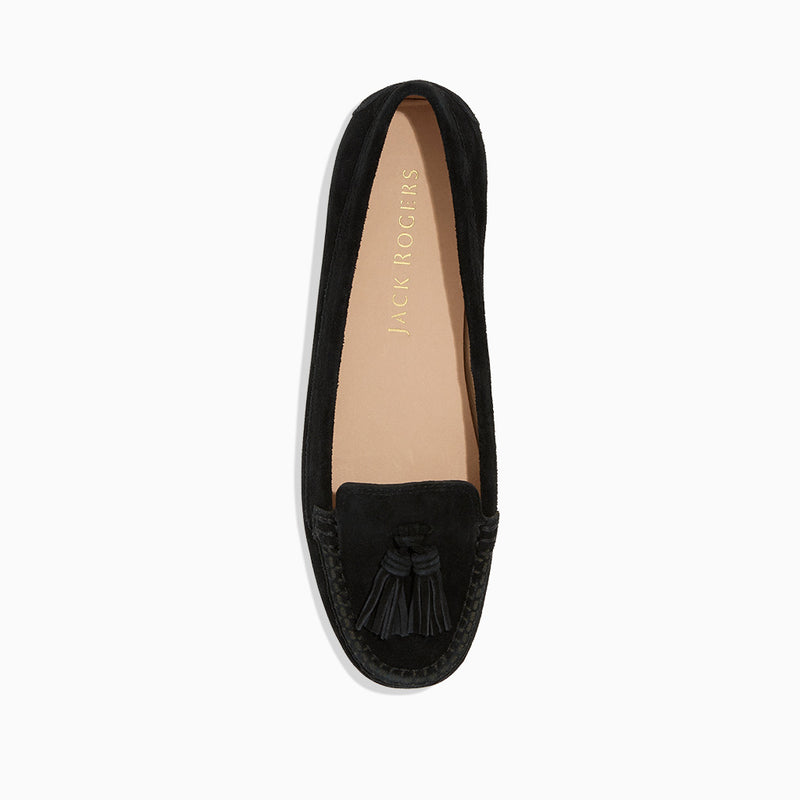 Melnick Suede Tassel Moccasin