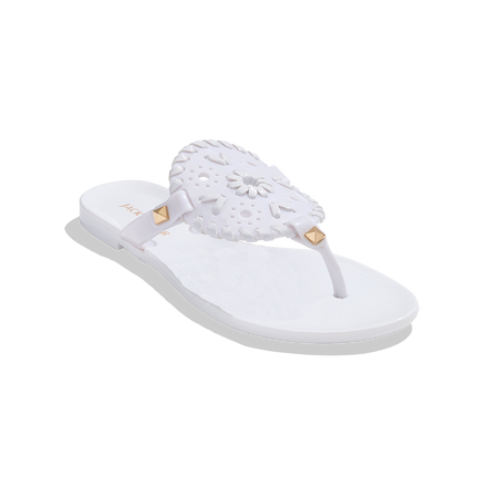 Jack rogers online white jelly sandals