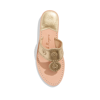 Jack rogers rose gold sandals discount