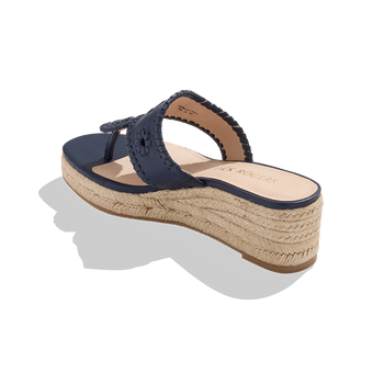 Jacks Jute Mid Wedge