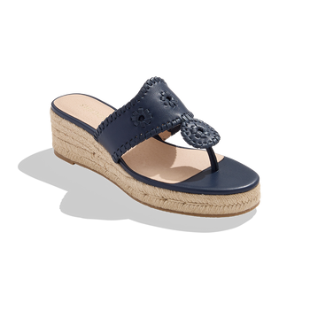 Jacks Jute Mid Wedge