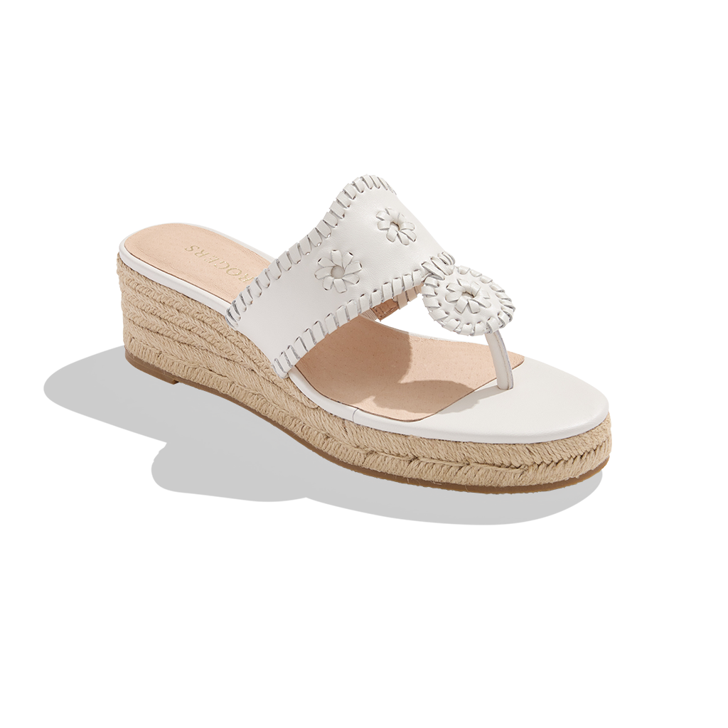 Jacks Jute Mid Wedge