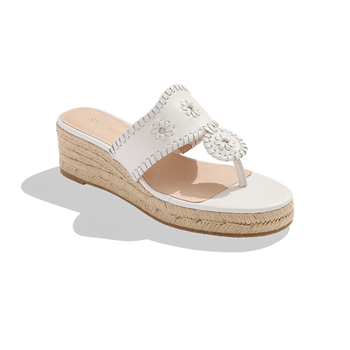 Jacks Jute Mid Wedge